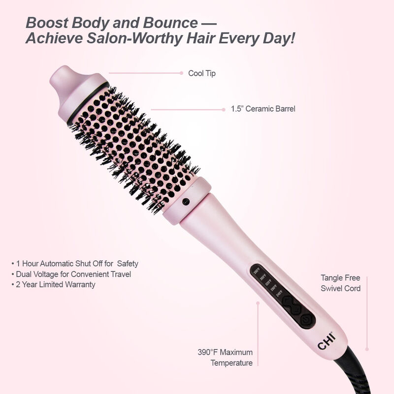 CHI Ballerina Ceramic Nylon Round Brush, , large image number null